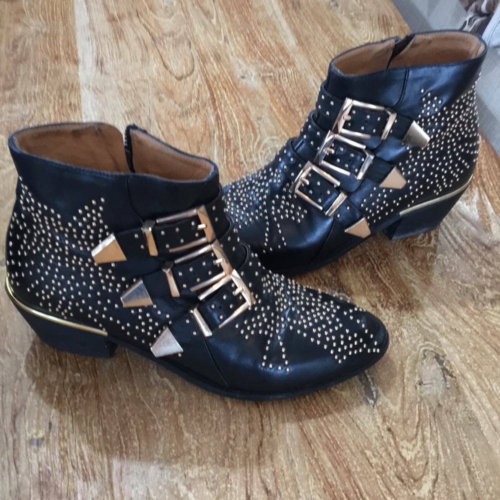 Studded boots. Size 7.5
